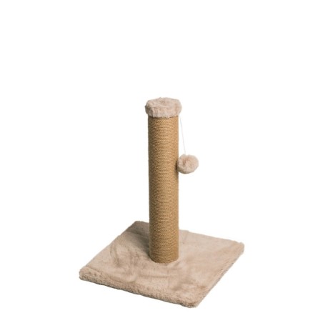 Wuapu rascador gato poste 55 cm - Beige