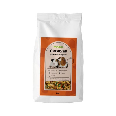 Wuapu alimento cobaya 1 kg