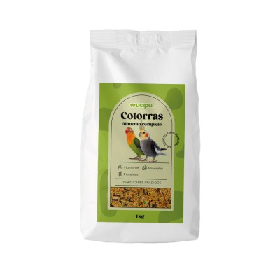 Wuapu alimento cotorras 1 kg