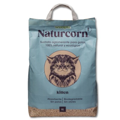 Wuapu naturcorn kitten 6L