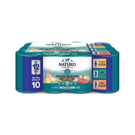 Naturo Multipack alimento húmedo en lata para perro