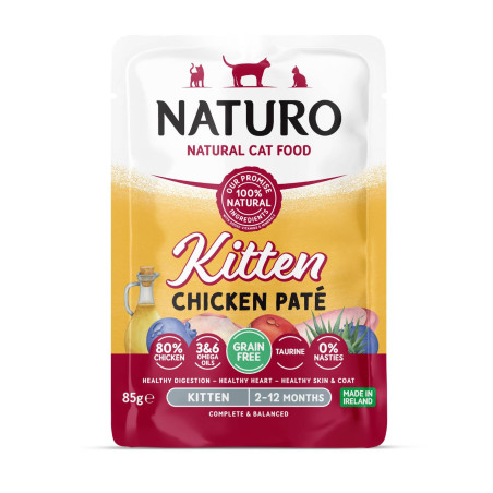 Naturo Paté para gatito Pollo