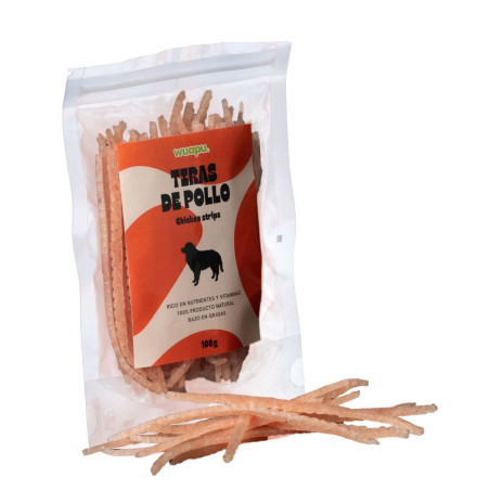 Wuapu Snack de Pollo en Tiras 100g