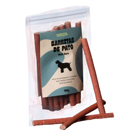 Wuapu Snack Barritas de Carne de Pato 100g