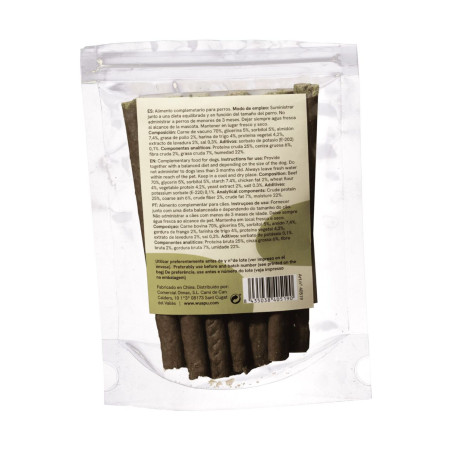 Wuapu Snack Barritas de Carne de Buey 100g