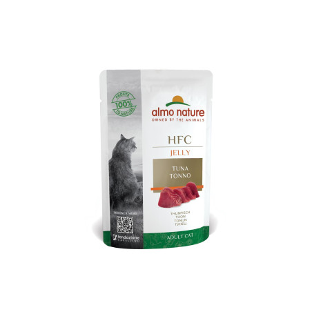 Almo Nature HFC Jelly Pouch para Gatos - Atún 55g