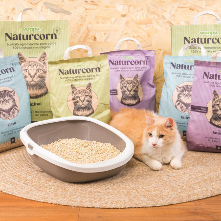 Wuapu naturcorn kitten 6L