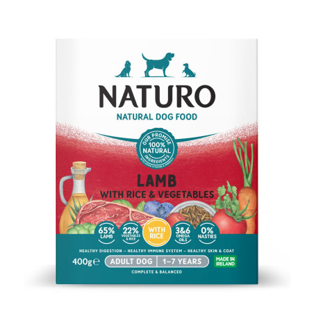 Naturo perro adult multipack 12x 400g