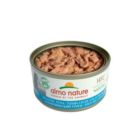 Almo Nature HFC Natural Lata para Gatos - Atún del Atlántico 70g