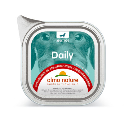 Almo Daily Tarrina perro Buey