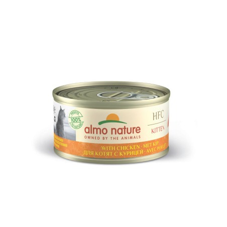 Almo Nature HFC Natural Lata Kitten - Pollo 70g