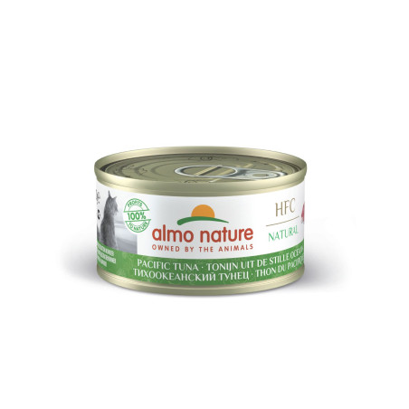 Almo Nature HFC Natural Lata para Gatos - Atún del Pacífico 70g