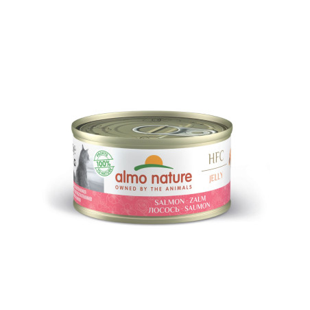 Almo Nature HFC Jelly Lata para Gatos - Salmón 70g