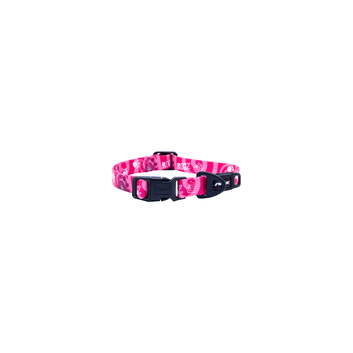 Rogz Collar Fusion Huellita Rosa