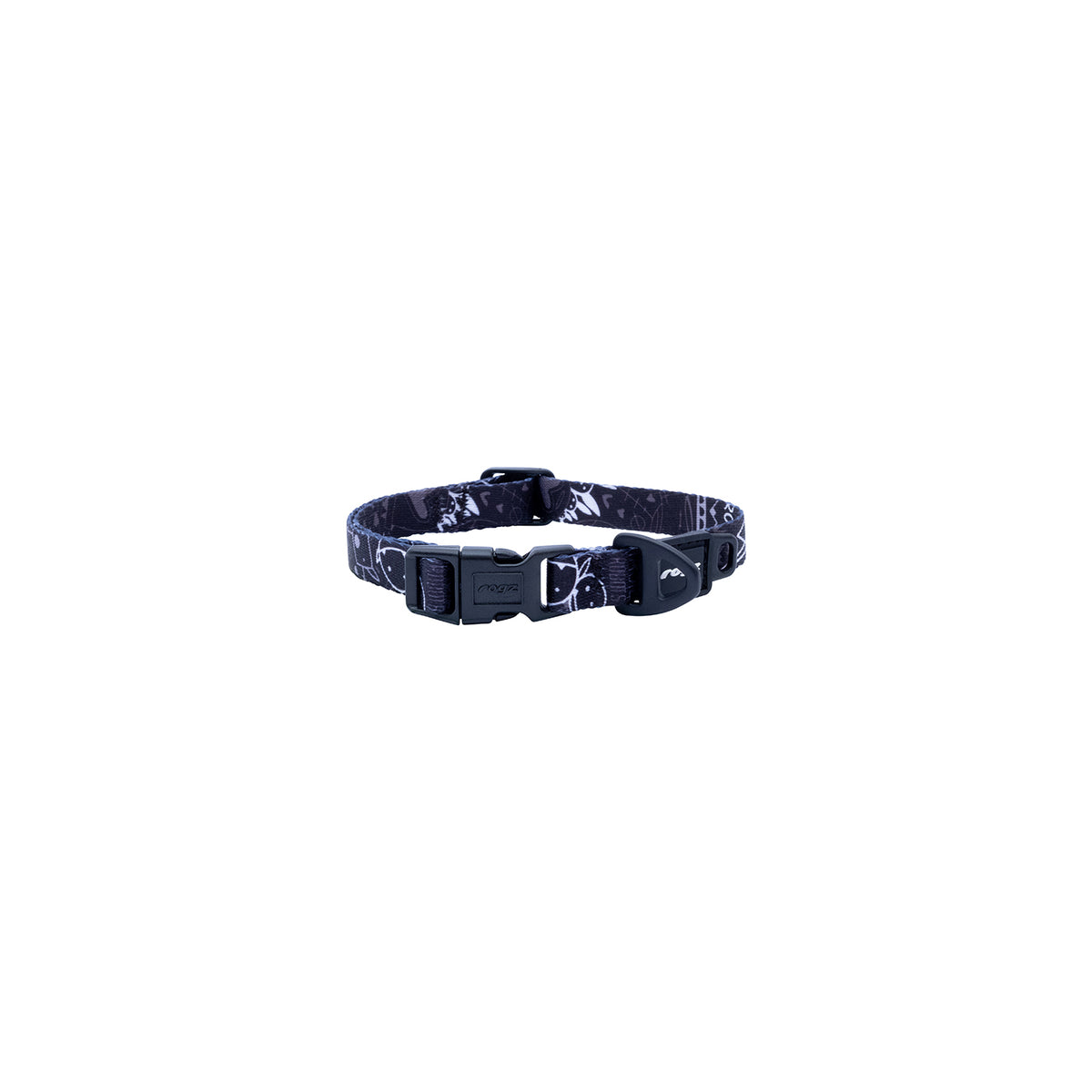Rogz Collar Fusion Grafiti Negro