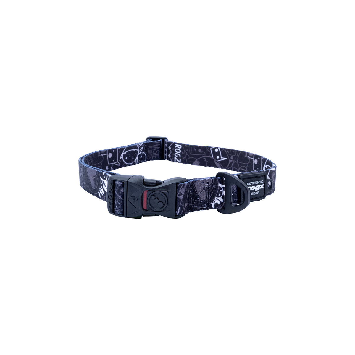 Rogz Collar Fusion Grafiti Negro