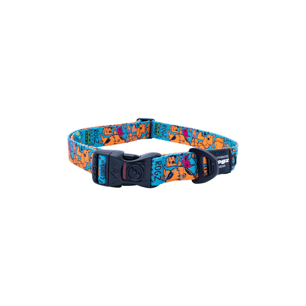 Rogz Collar Fusion Grafiti Flúor