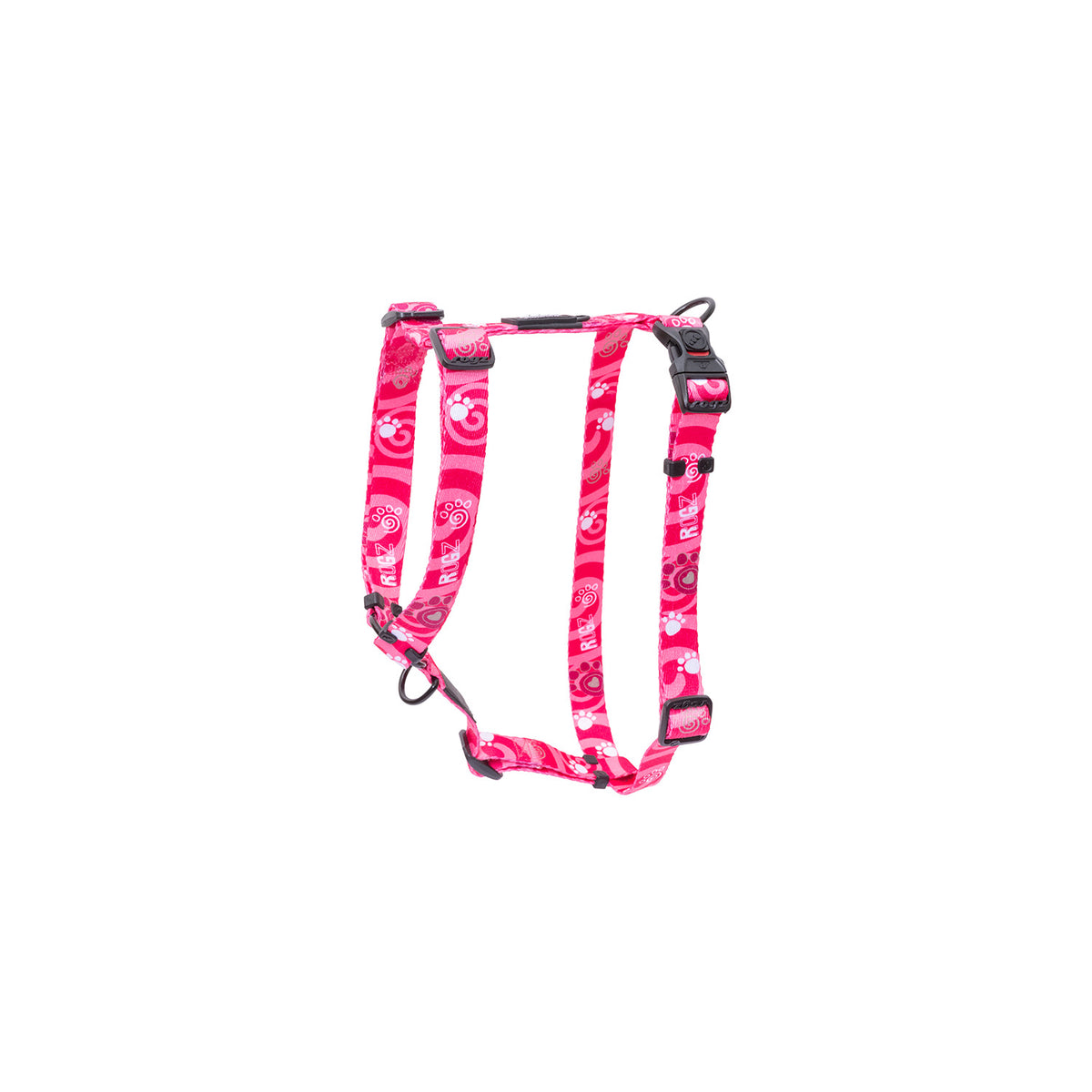Rogz Arnés Fusion Huellita Rosa
