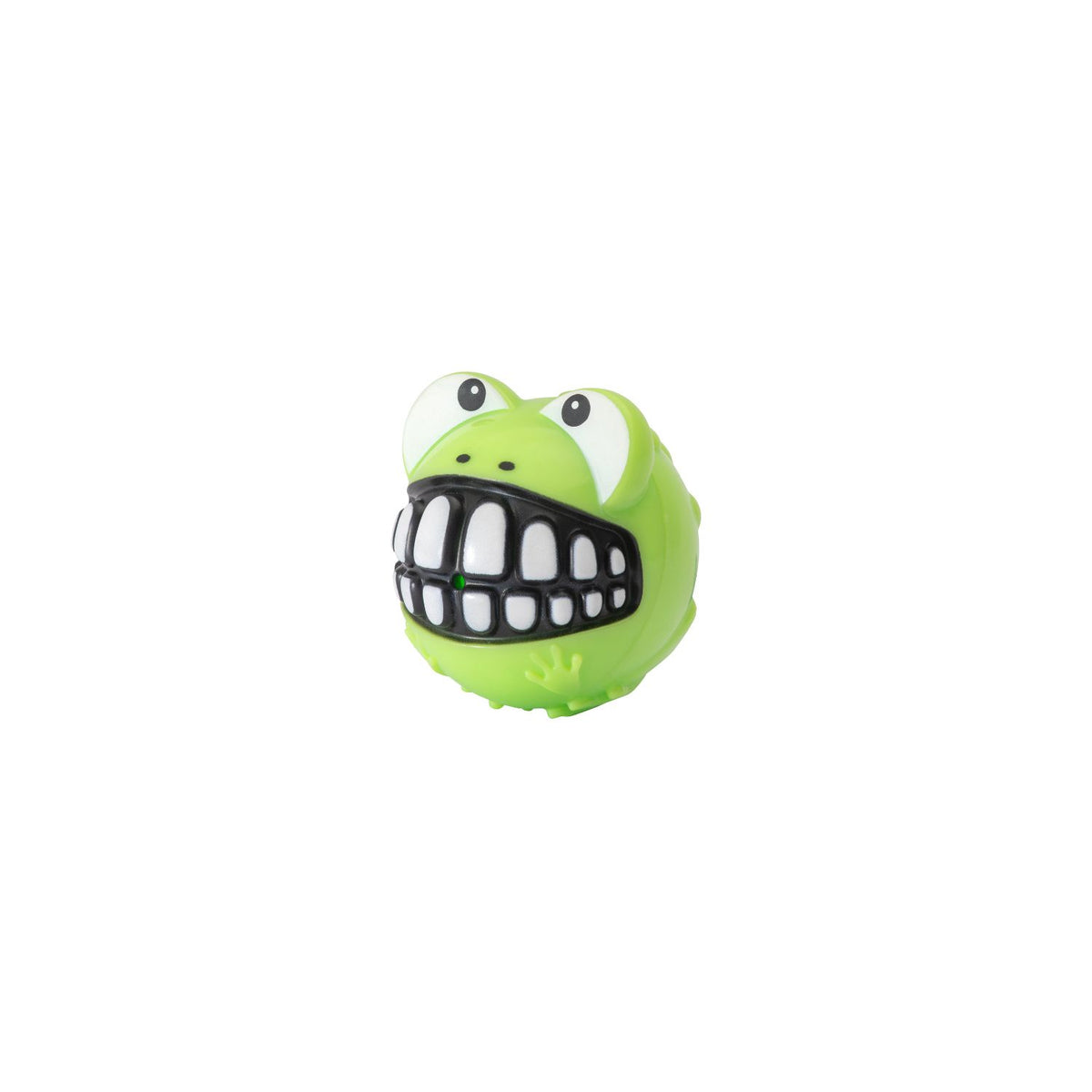 Rogz Juguete Pelota Grinz Frog Verde