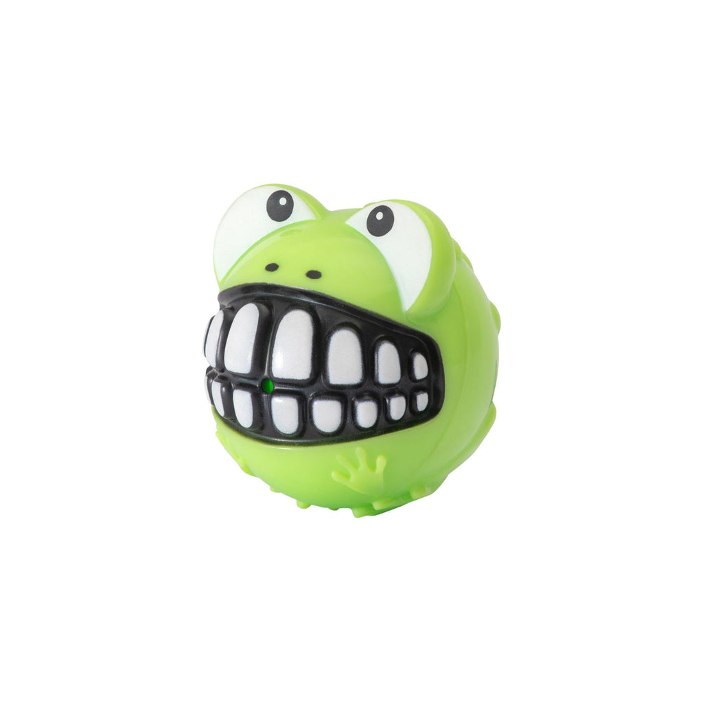 Rogz Juguete Pelota Grinz Frog Verde