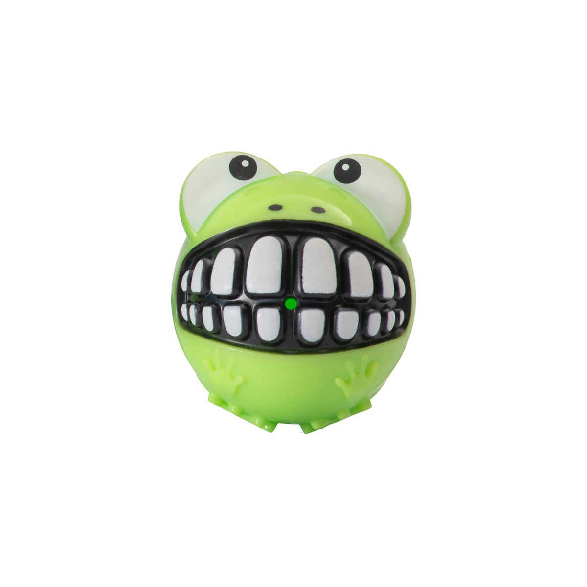 Rogz Juguete Pelota Grinz Frog Verde