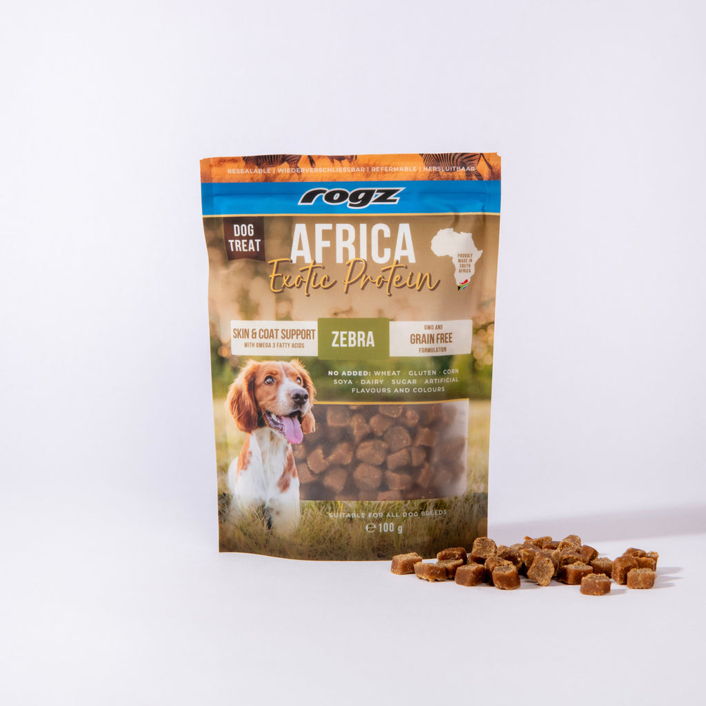 Rogz Snack Skin&Coat Zebra 100 gr (6)