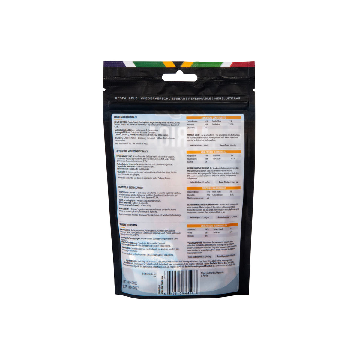 Rogz Snack Pato 100 gr (6)