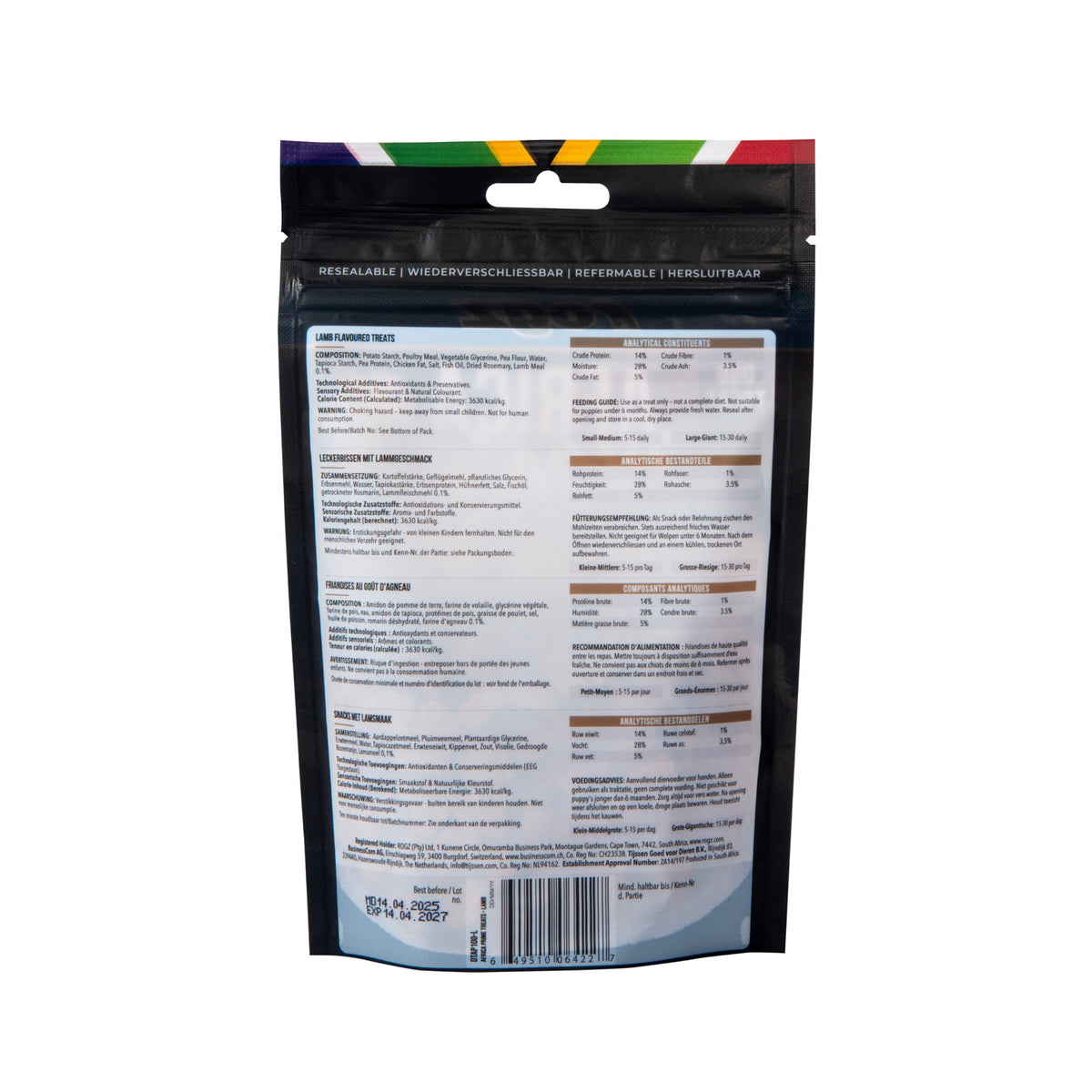 Rogz Snack Cordero 100 gr (6)
