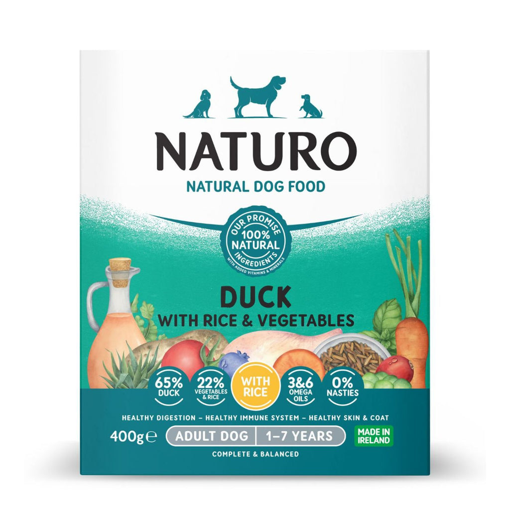 Naturo Dog Adult Pato & Arroz 400 g (7)