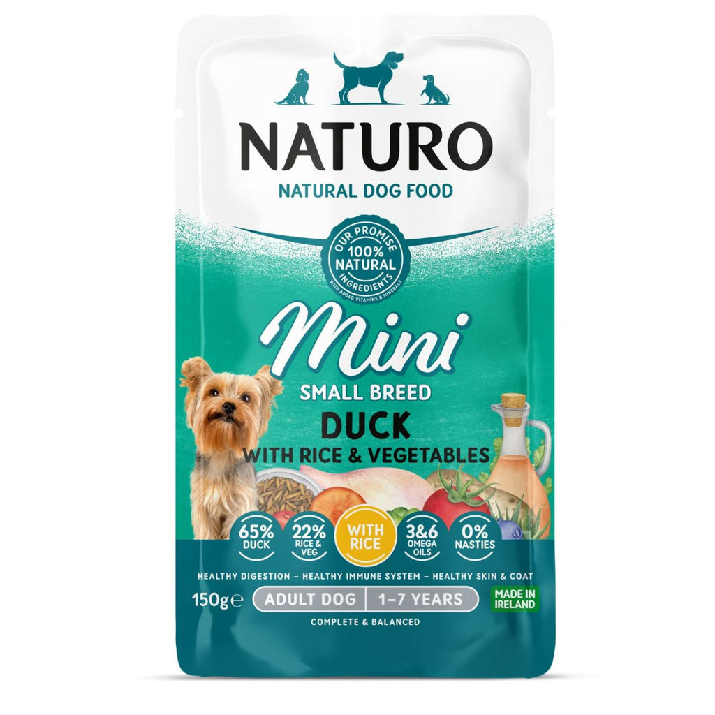 Naturo Dog Adult Mini Pato & Arroz 150 g (8)