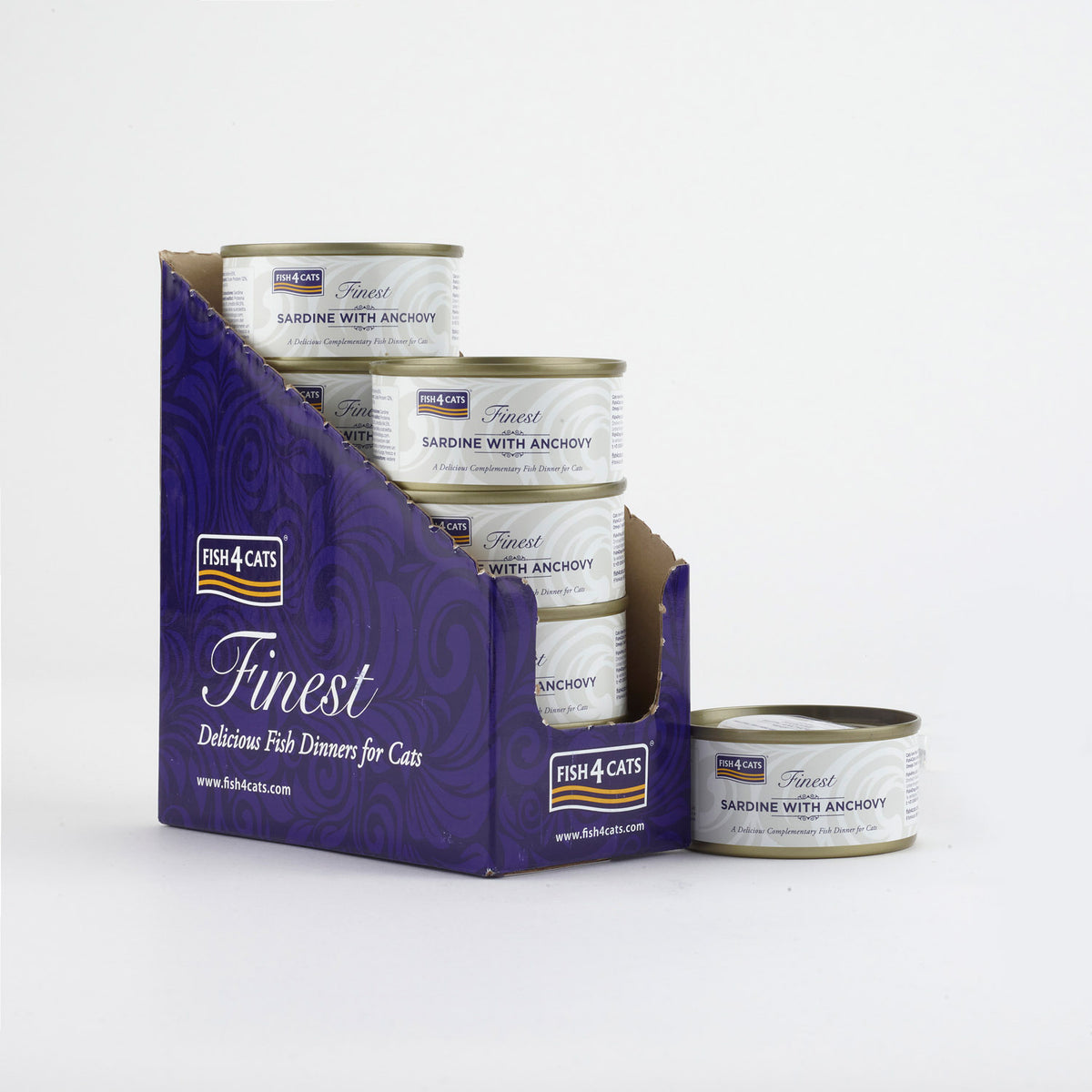 Fish4Cats Lata Sardina con Anchoas 70 g (10)