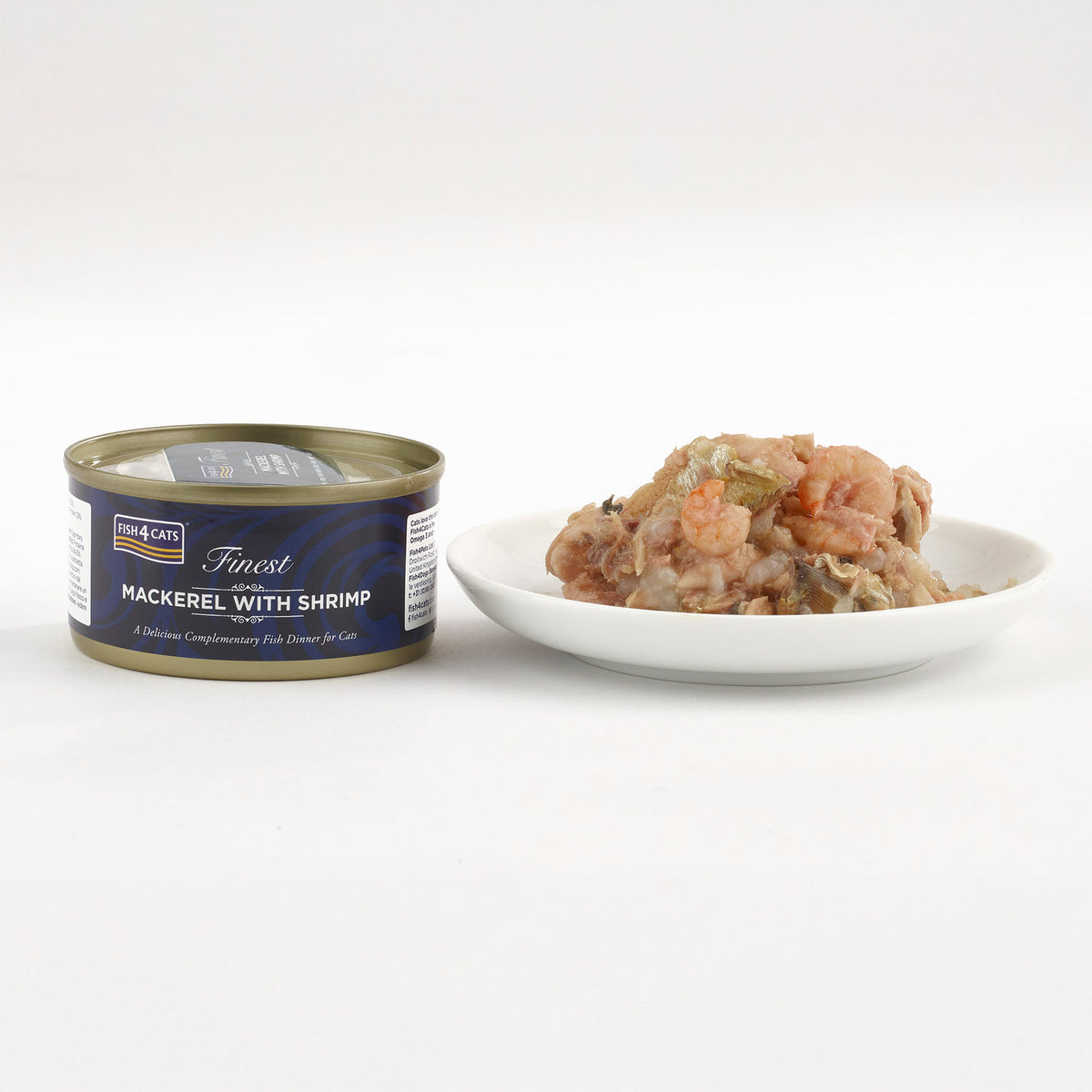 Fish4Cats Lata Caballa con Camarón 70 g (10)