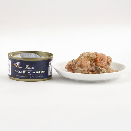 Fish4Cats Lata Caballa con Camarón 70 g (10)