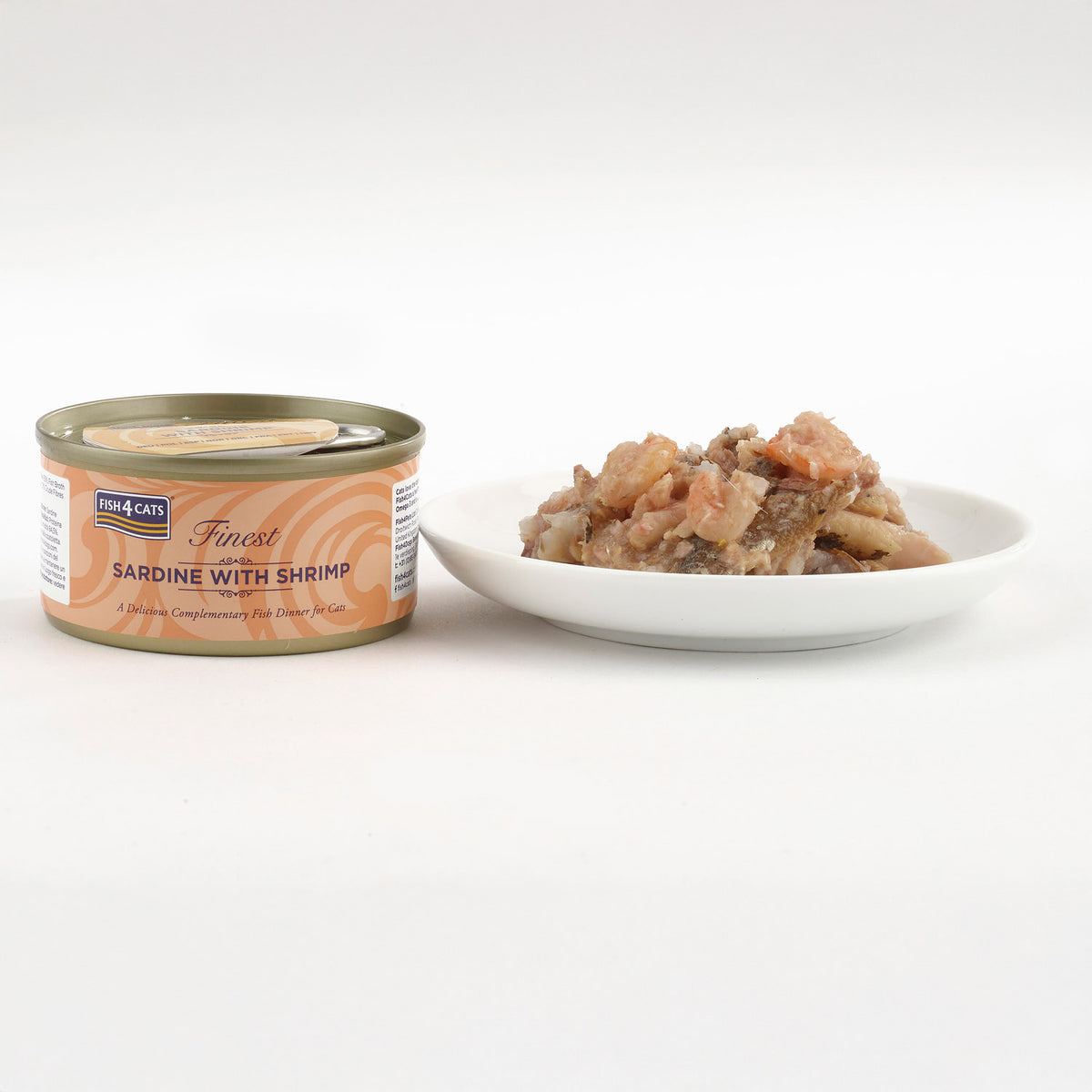 Fish4Cats Lata Sardina con Camarón 70 g (10)