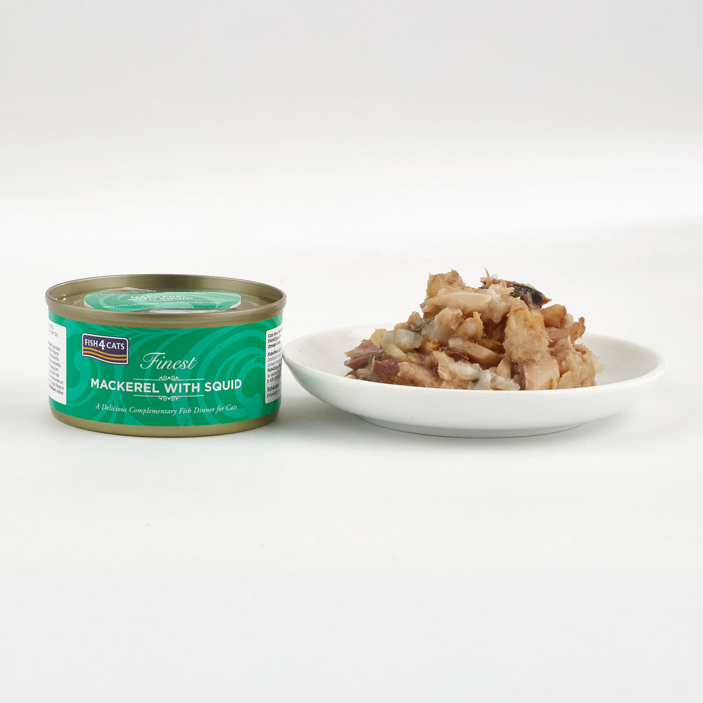 Fish4Cats Lata Caballa con Calamar 70 g (10)