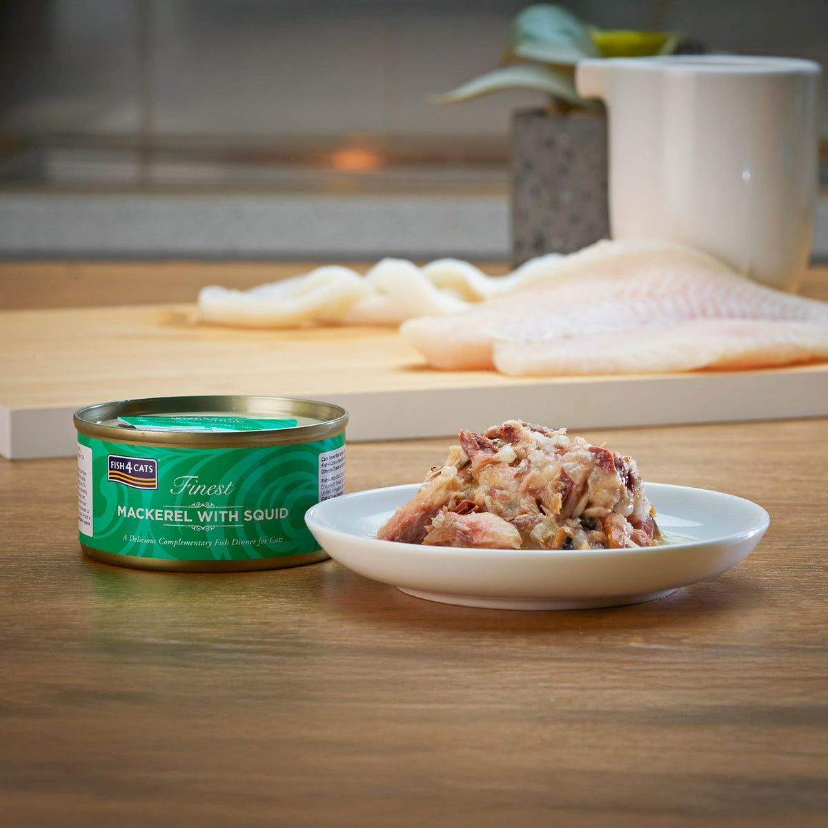 Fish4Cats Lata Caballa con Calamar 70 g (10)