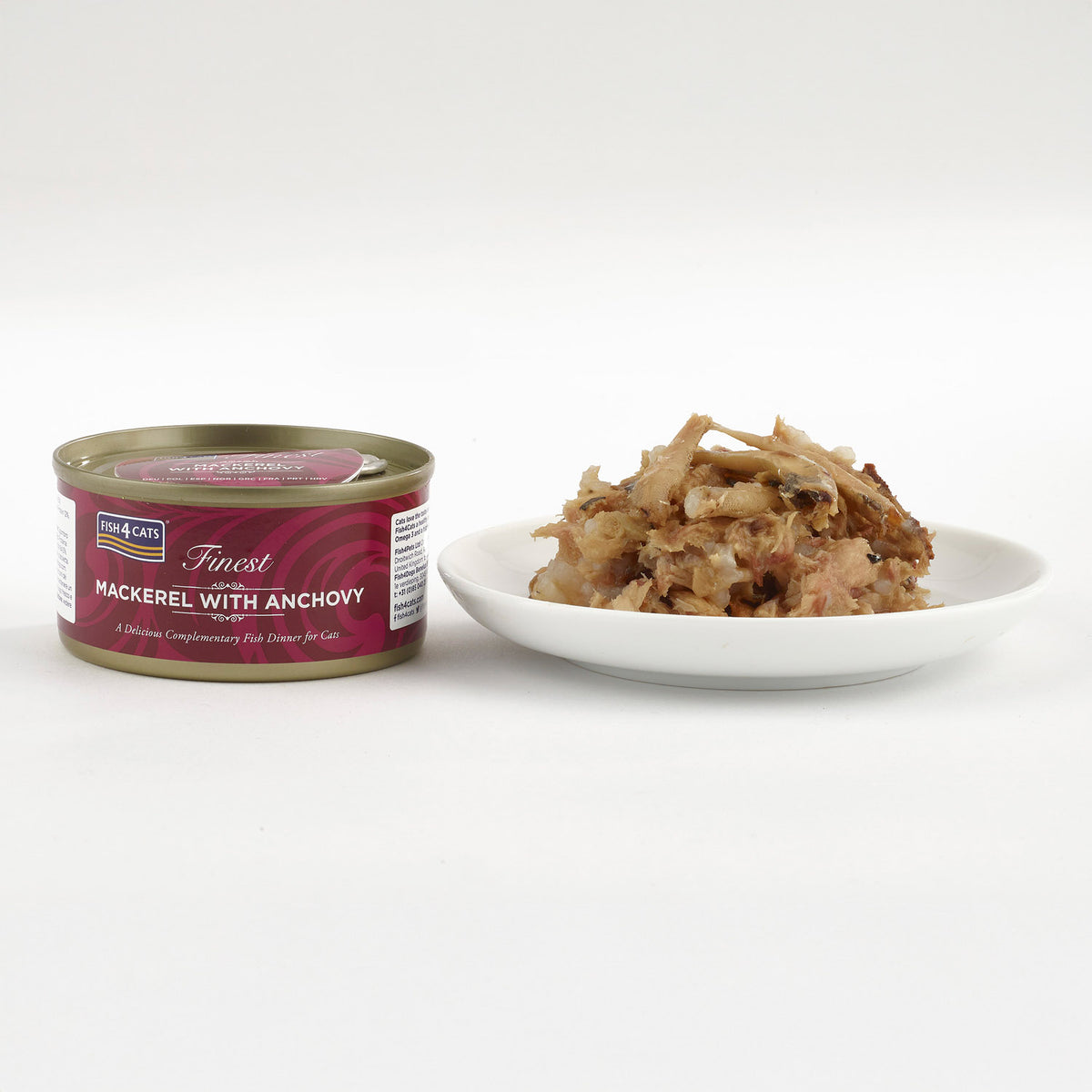 Fish4Cats Lata Caballa con Anchoas 70 g (10)