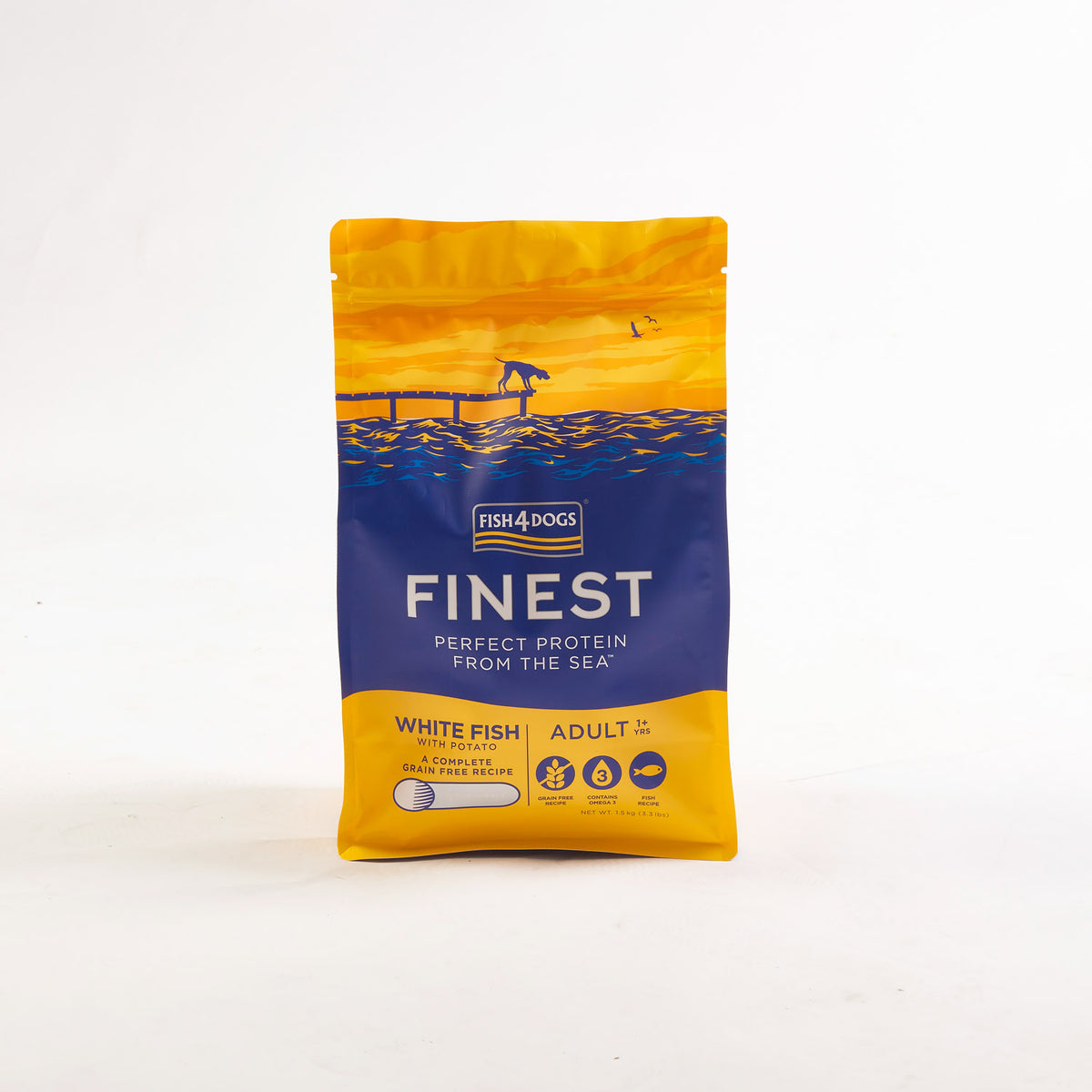 Fish4Dogs Finest Adult Pescado Blanco con Patata