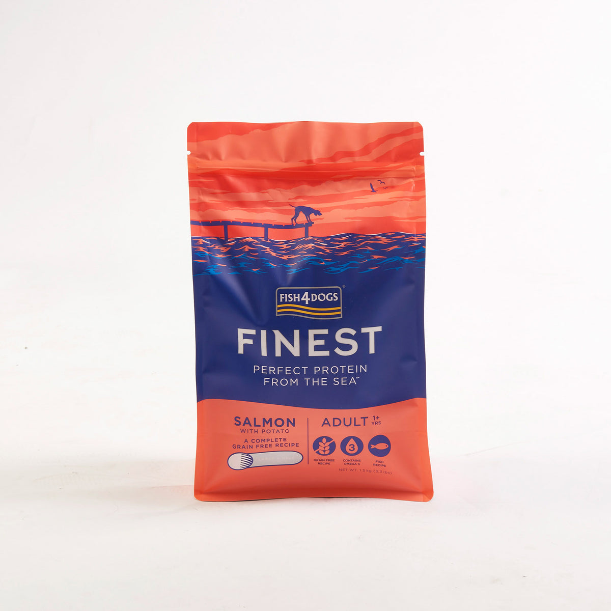 Fish4Dogs Finest Adult Salmón con Patata
