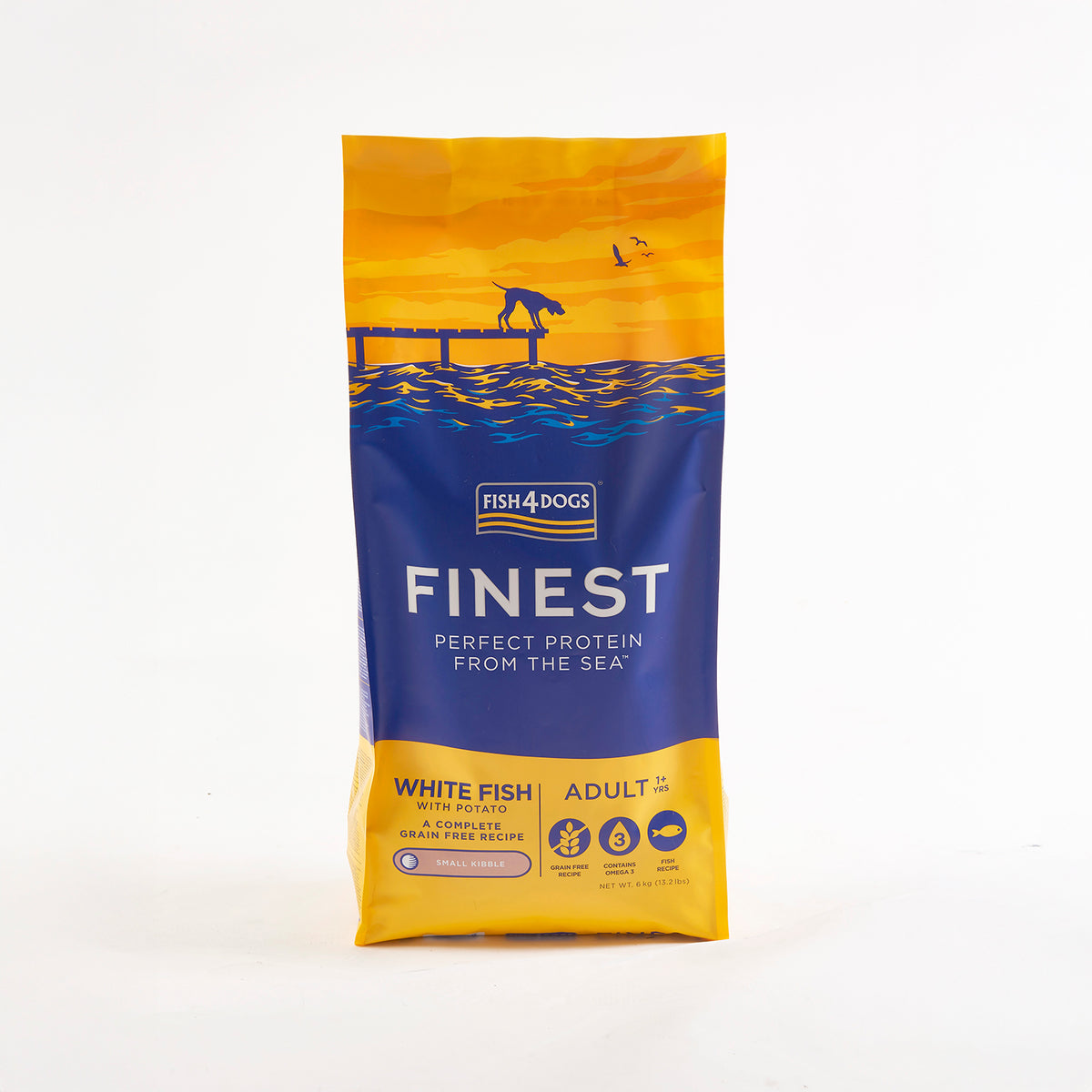 Fish4Dogs Finest Adult Small Pescado Blanco con Patata