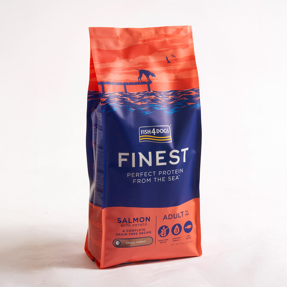 Fish4Dogs Finest Adult Small Salmón con Patata
