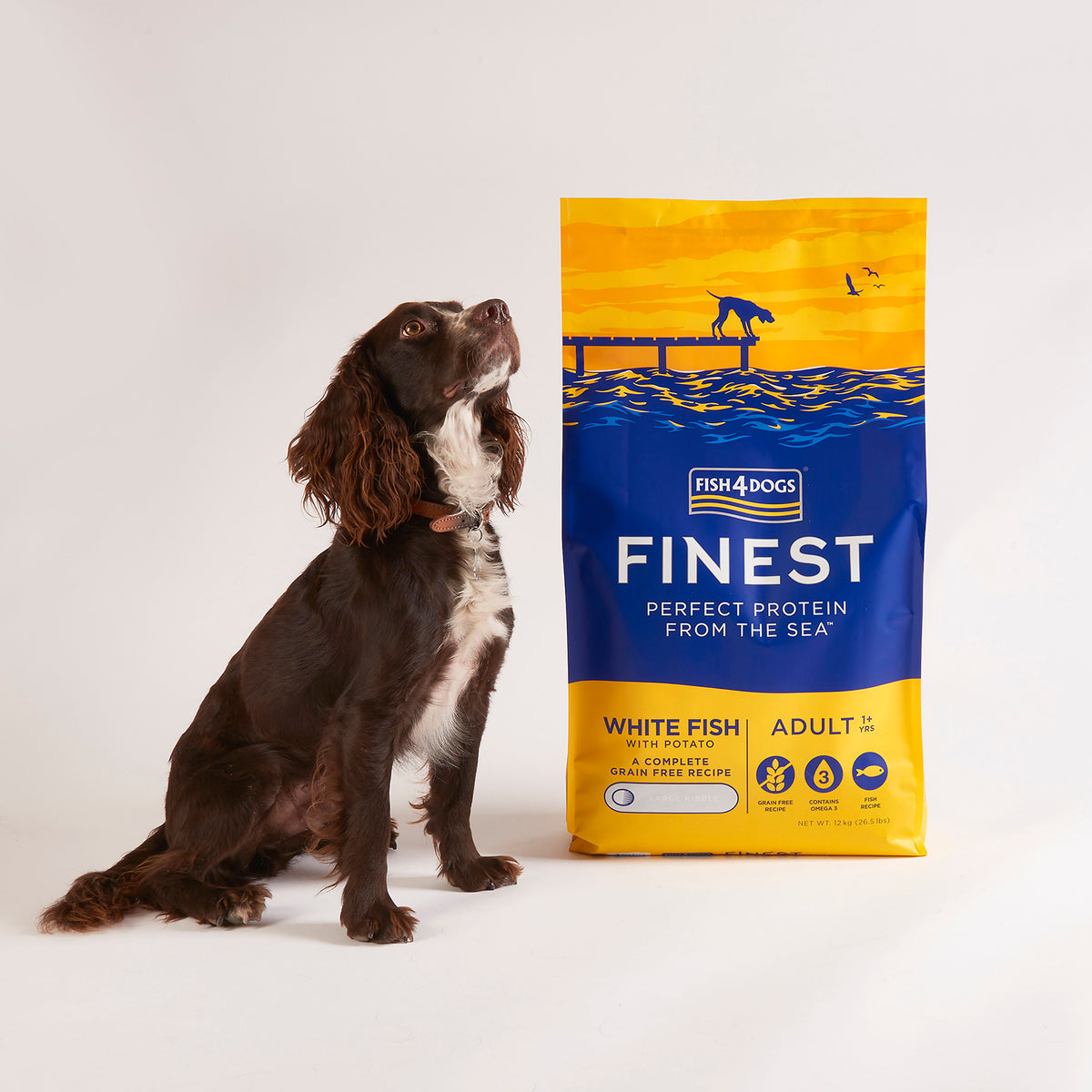 Fish4Dogs Finest Adult Pescado Blanco con Patata