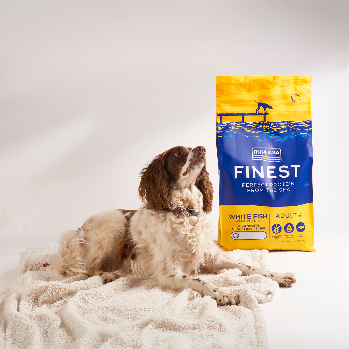 Fish4Dogs Finest Adult Pescado Blanco con Patata