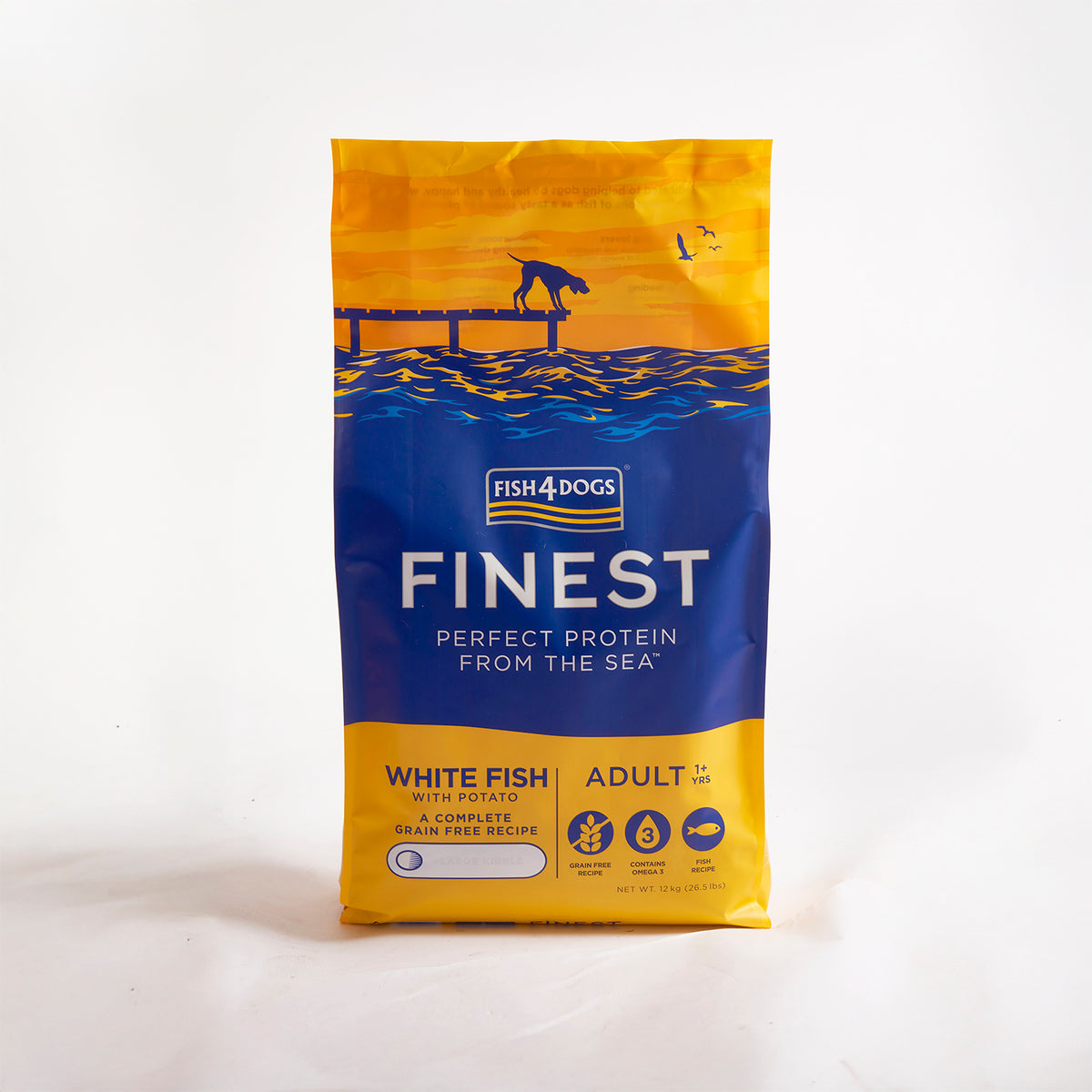 Fish4Dogs Finest Adult Pescado Blanco con Patata