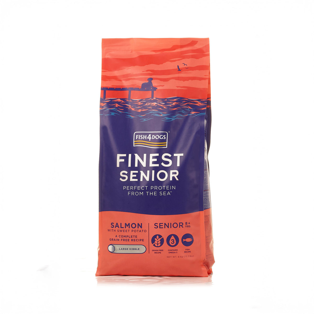 Fish4Dogs Finest Senior Salmón con Boniato