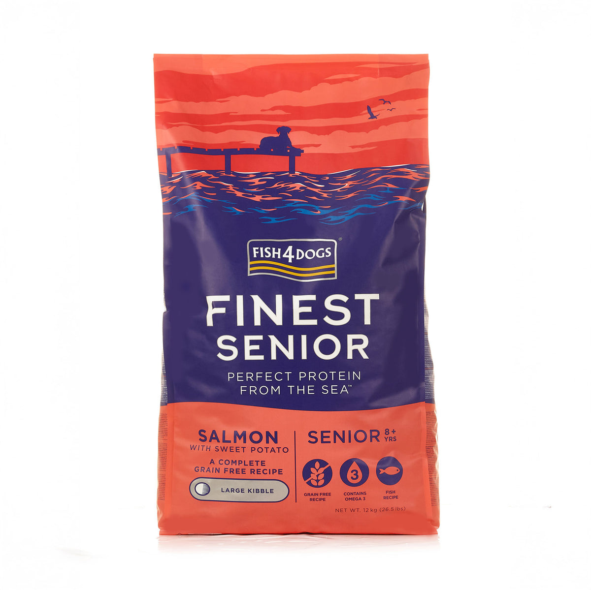 Fish4Dogs Finest Senior Salmón con Boniato