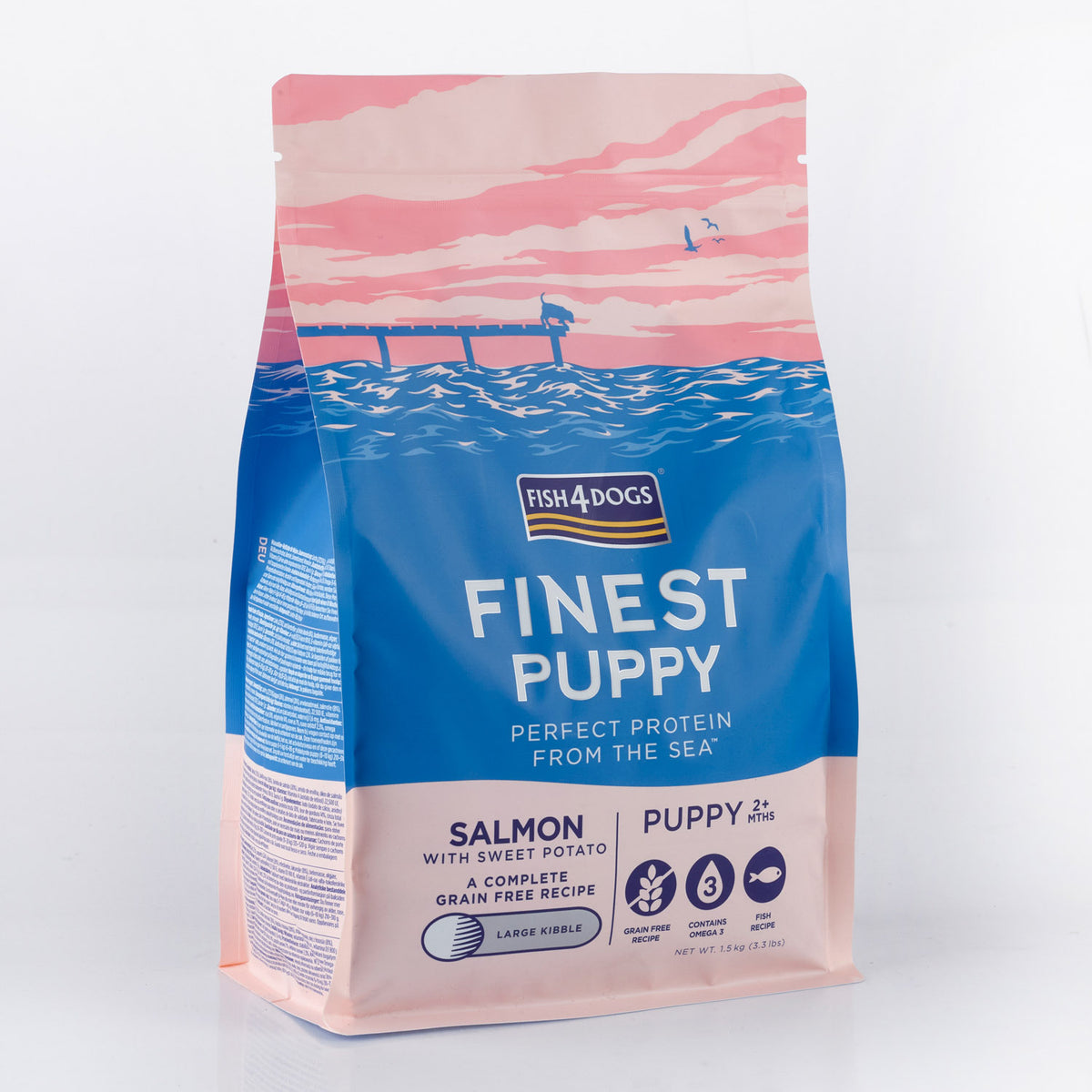 Fish4Dogs Finest Puppy Salmón con Boniato