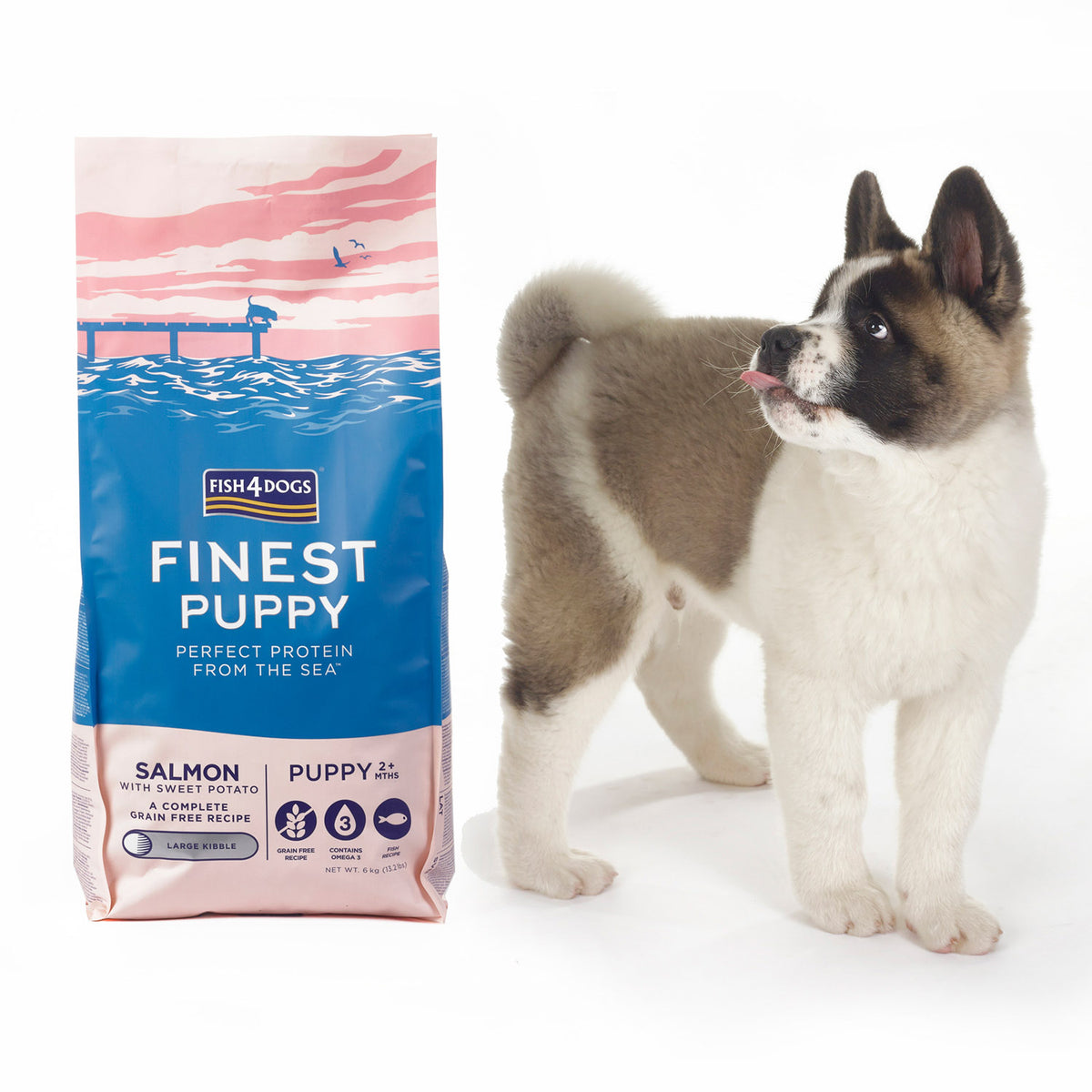 Fish4Dogs Finest Puppy Salmón con Boniato