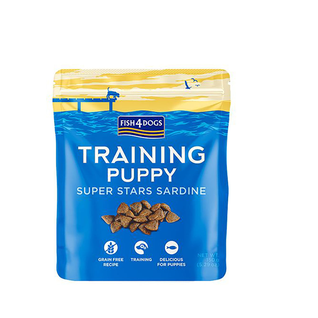Fish4Dogs Training Puppy Superstars Sardina 150 g (10)