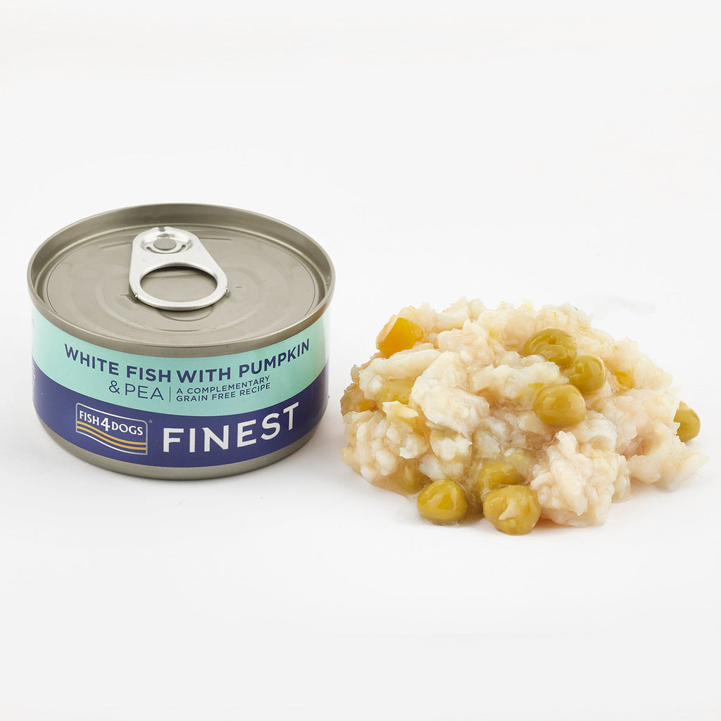 Fish4Dogs Lata Pescado con Calabaza & Guisante 85 g (12)